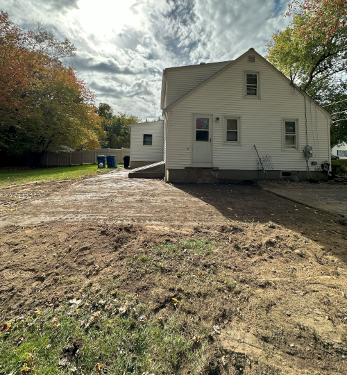 Terrafirma Excavation LLC Concrete Patio Preparation